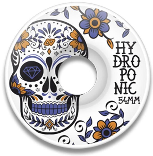 Hydroponic MEXICAN SKULL PURPLE Skate Wheels 54mm 100A