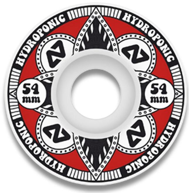 Hydroponic LOTUS RED Skate Wheels 54mm 100A