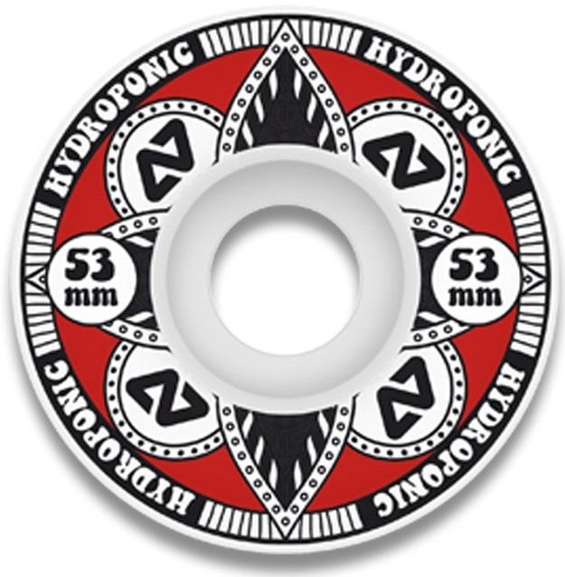 Hydroponic LOTUS RED Skate Wheels 53mm 100A