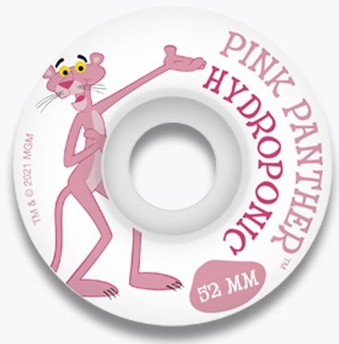 Hydroponic The Pink Panther White Skate Wheels 52mm 100A