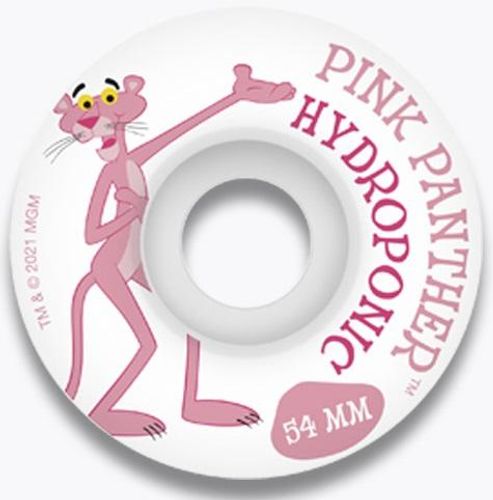 Hydroponic The Pink Panther White Skate Wheels 54mm 100A