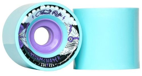 Cloud Ride Storm Chaser Race 73mm/77a Light Blue Wheels