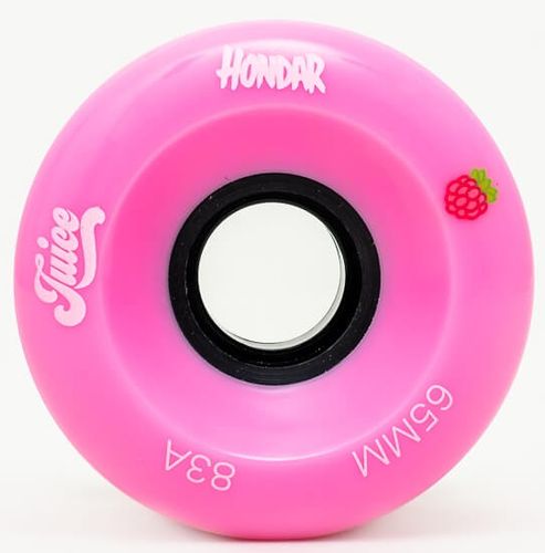 HONDAR JUICE WHEELS 65mmX32mm 83A PINK SET OF 4