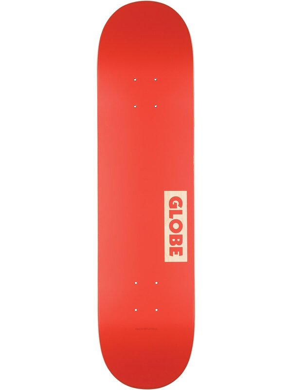 קרש לסקייטבורד Globe 7.75 Goodstock Red	Street Deck