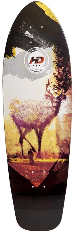 HONDAR 33 DEER SURFSKATE DECK ONLY
