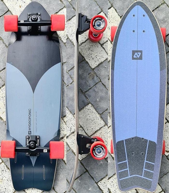 HYDROPONIC 30.875 BLACK GREY DECK