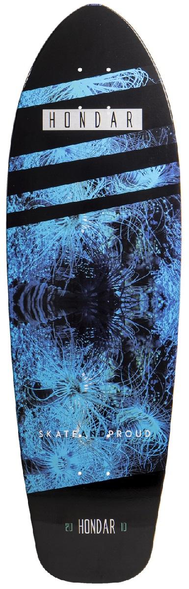 HONDAR 33 JELLYFISH SURFSKATE DECK ONLY
