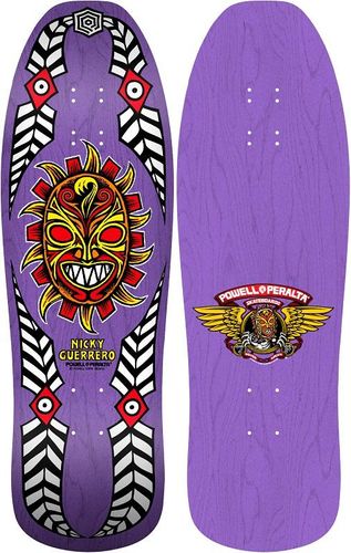 Powell Peralta Nicky Guerrero Mask Deck Purple 10 x 31.75