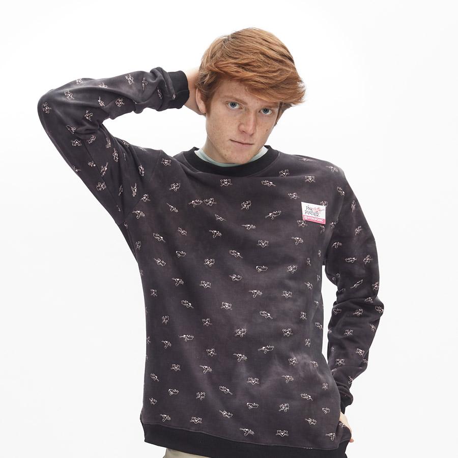 Hydroponic PINK PANTHER CREWNECK-M