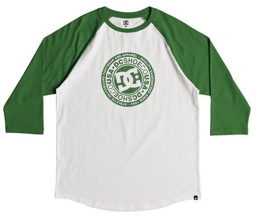 DC Research 3/4 raglan TEE XGGW-XS