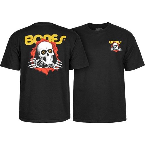 Powell Peralta Ripper YOUTH T-shirt - Black-YL