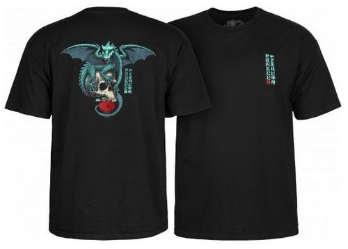 חולצה Powell Peralta T-shirt Dragon Skull Black-S