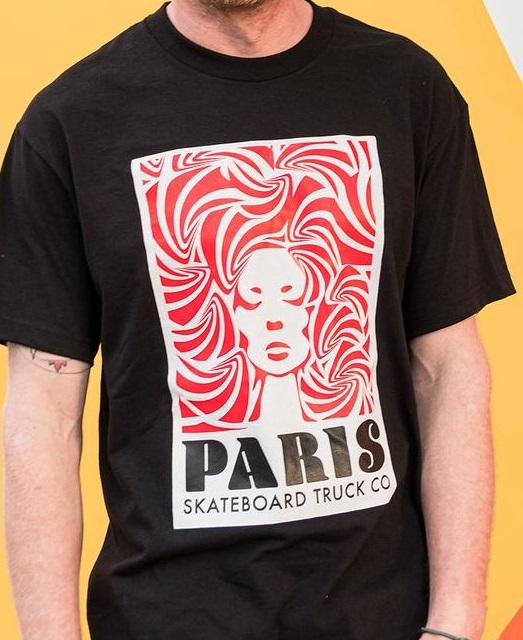 PARIS SALON HAIR T-SHIRT BLACK-L