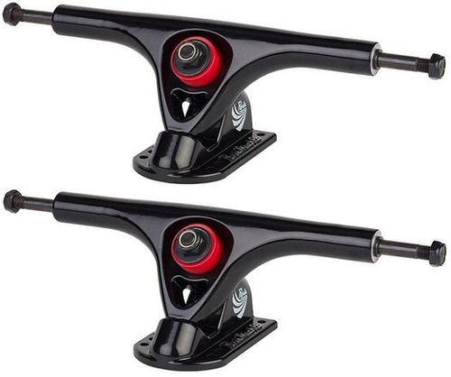 Paris V2 195mm 50º BLACK SET OF 2 TRUCKS