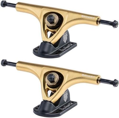 PARIS SAVANT 165mm 50º Longboard Trucks  GLD/BLK
