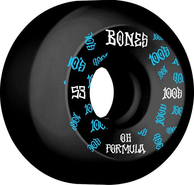 BONES OG Formula Skateboard Wheels 53mm V5 Sidecut 4pk