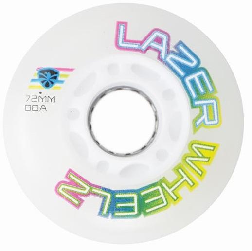 FLYING EAGLE LAZERWHEELZ WHITE 4PCS 72MM
