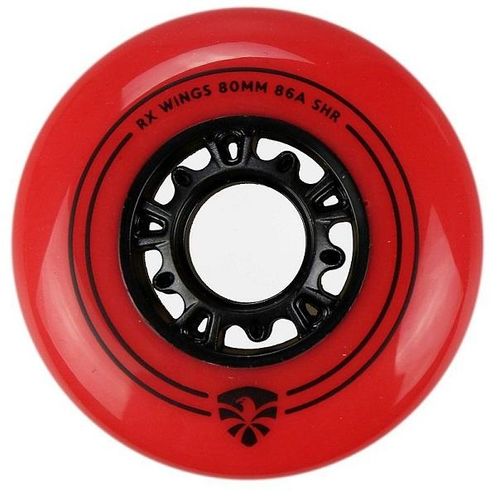 FLYING EAGLE RX WINGS WHEELS RED 4 PCS-76mm
