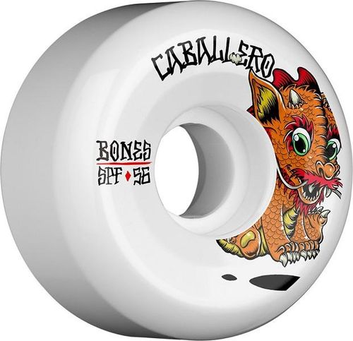 BONES SPF Caballero Baby Dragon Skateboard Wheels P5 Sidecut 56mm 84B 4pk