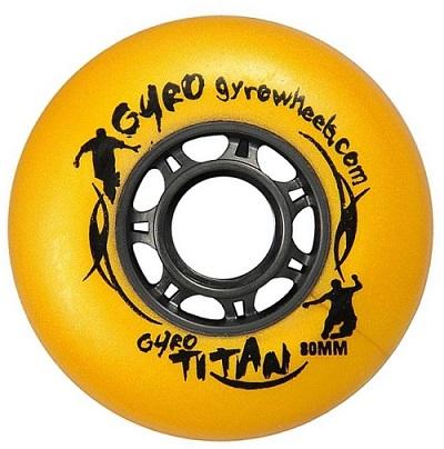 גלגל לרולרבליידס GYRO GFR Titan Gold 80mm
