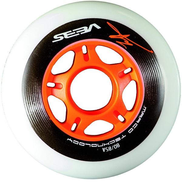 גלגלים סט של 4 SEBA 80MM 85A