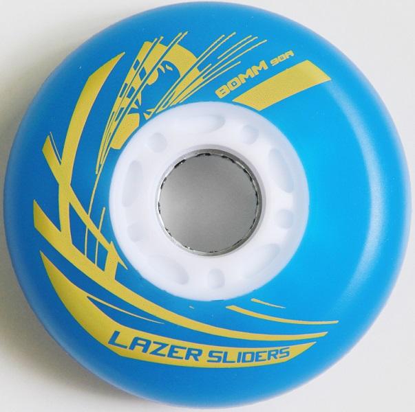 FLYING EAGLE LAZER SLIDERZ BLUE 4 PCS-80mm