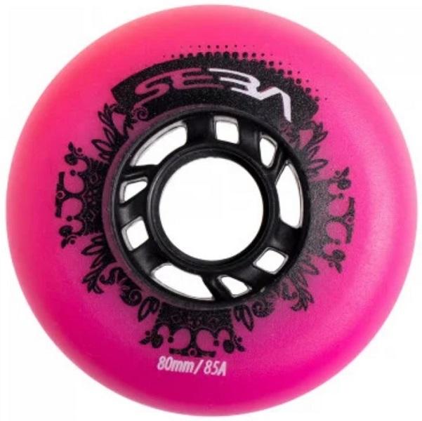 גלגלים סט של 4 SEBA STREET KING PINK 80MM 85A