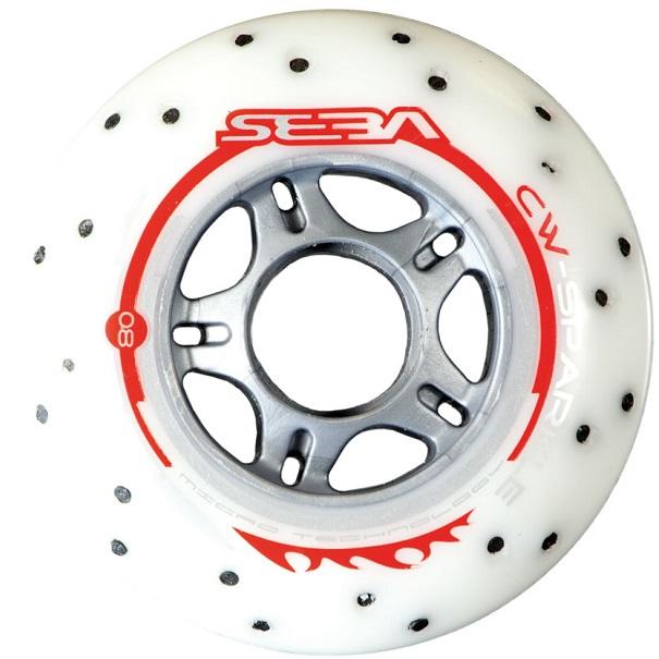 גלגלים סט של 4 SEBA SPARKLING 80MM 85A