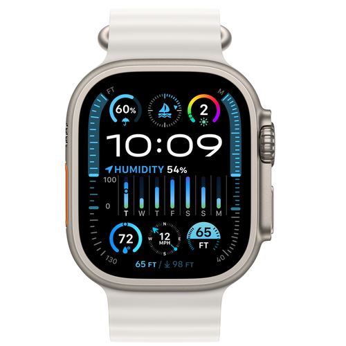 שעון חכם Apple Watch Ultra2 49MM Cellular Ocean Band OS כחול