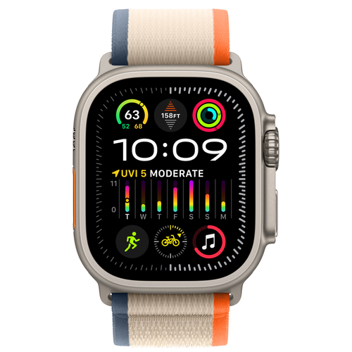 שעון חכם Apple Watch Ultra2 49MM Cellular Ocean Band OS כחול
