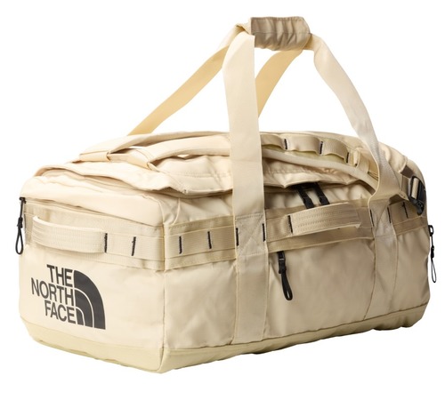 תיק נסיעות BASE CAMP VOYAGER DUFFEL 32L  קרם שחור - The North Face