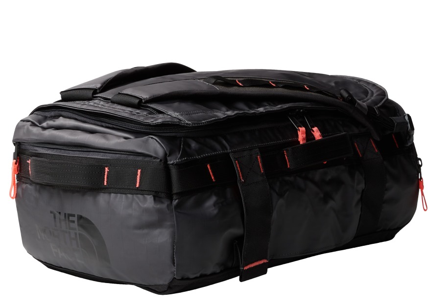 תיק נסיעות BASE CAMP VOYAGER DUFFEL 32L אפור אספלט כתום - The North Face