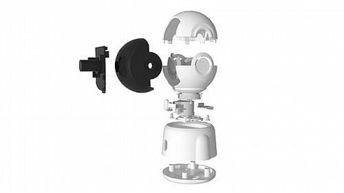 מצלמת אבטחה ביתית עם לחצן חיוג מהיר!PROVISION PTCAM-04