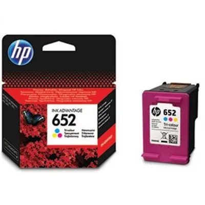 ראש דיו צבעוני  מקורי HP 652 F6V24AE