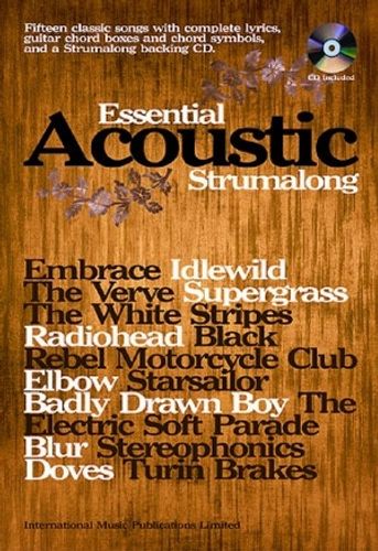 ספר אקורדים לגיטרה Essential Acoustic Strumalong for Guitar