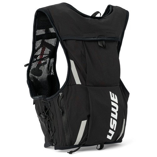 וסט ריצה שחור קרבון - USWE PACE 8L TRAIL RUNNING VEST