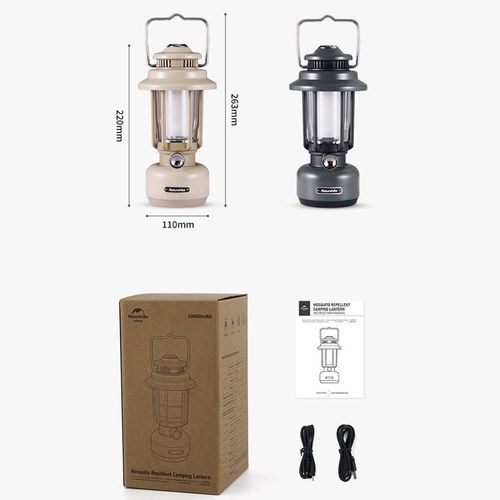 עששית תאורה נטענת לאוהל עוצמה חזקה NATUREHIKE OUTDOOR 483L
