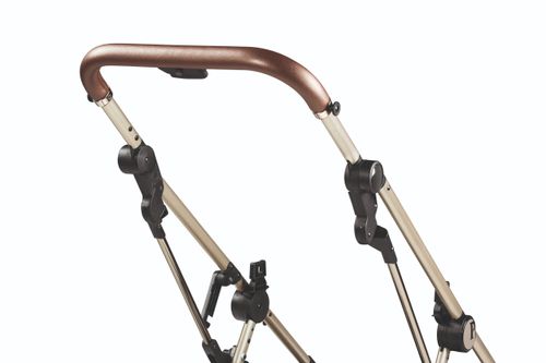 עגלת תינוק ויואצ'ה Vivace עם קיפול סופר קומפקטי, אמבטיה מרווחת ומשודרגת עם מעמד - צבע Astral