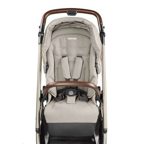 עגלת תינוק ולוצ'ה Veloce עם מנגנון נסיעה חלק, אמבטיה מרווחת ומשודרגת עם מעמד - צבע Astral