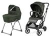 עגלת תינוק ויואצ'ה Vivace עם קיפול סופר קומפקטי, אמבטיה מרווחת ומשודרגת עם מעמד - צבע Green