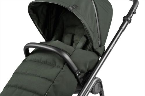 עגלת תינוק ולוצ'ה Veloce עם מנגנון נסיעה חלק, אמבטיה מרווחת ומשודרגת עם מעמד - צבע Green