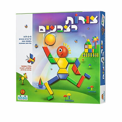 משחק צורות בצבעים לילדים