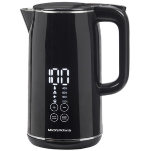קומקום דיגיטלי חכם 1.7 ליטר Morphy Richards Black Touch דגם 43987