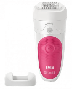מסיר שיער בשימוש רטוב / יבש Braun Epilator דגם Silk Epil 5 5600