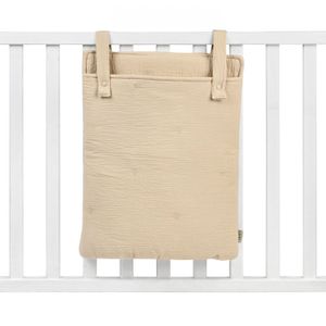 שק חיתולים לתליה על מיטה או עריסת תינוק 100% כותנה טטרא - ג