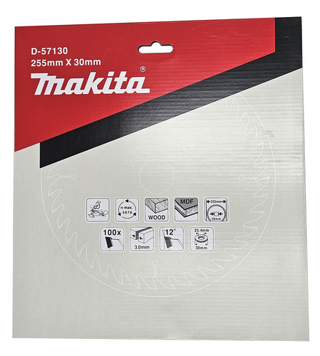 להב TCT למסור 255X100 עץ MAKITA