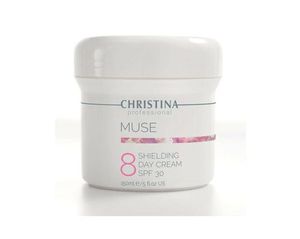 קרם יום SHEILDING DAY CREAM SPF30 (NO.8) - MUSE   כריסטינה 150 מ״ל 