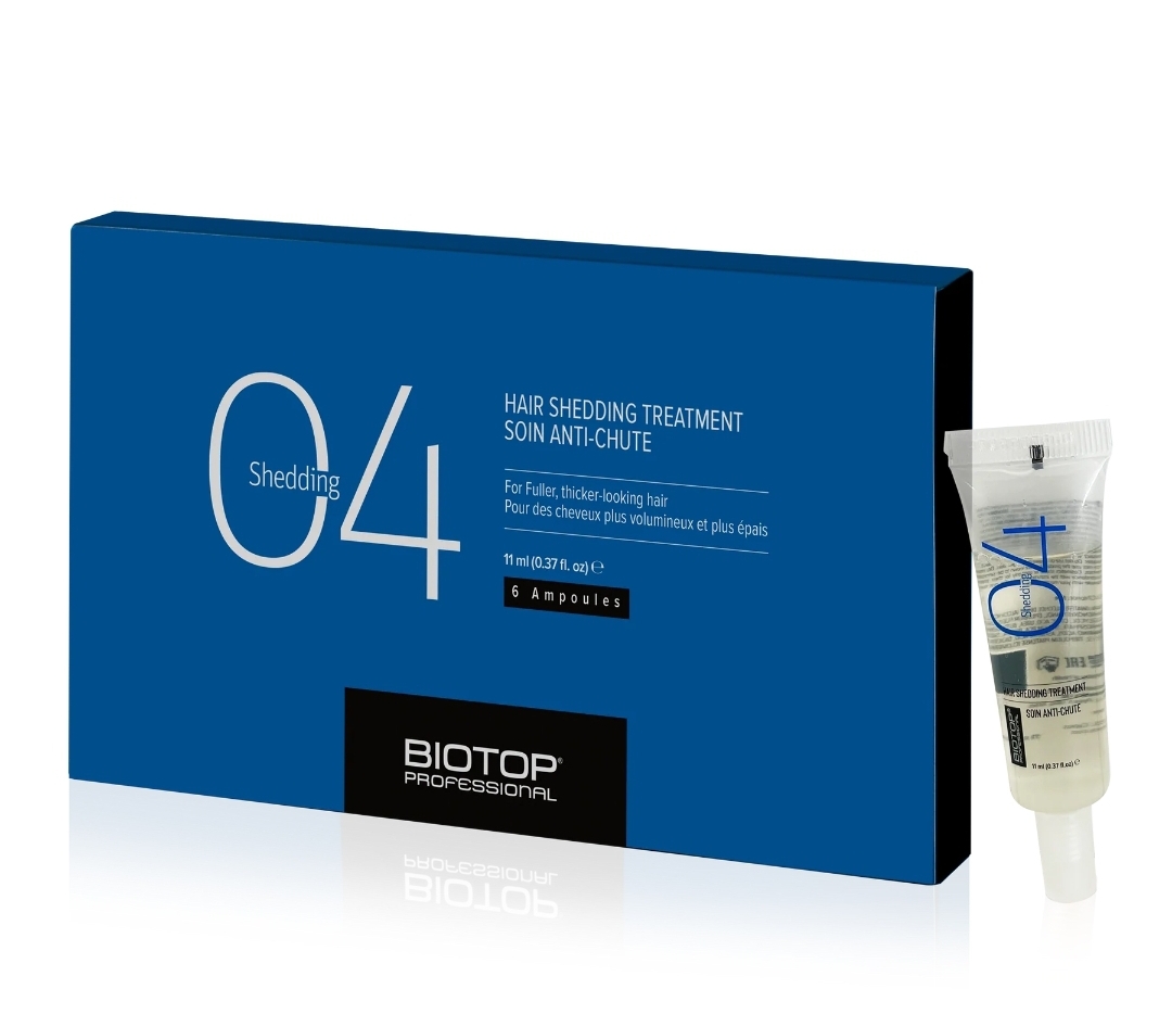אמפולות 04 נגד נשירת שיער 6 יח’ ביוטופ BIOTOP