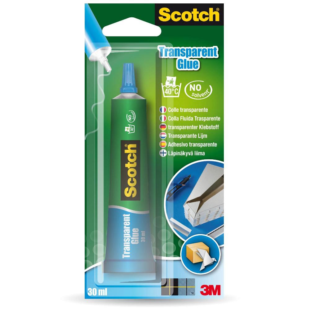 דבק שקוף SCOTCH לשימוש כללי (30 מ"ל)