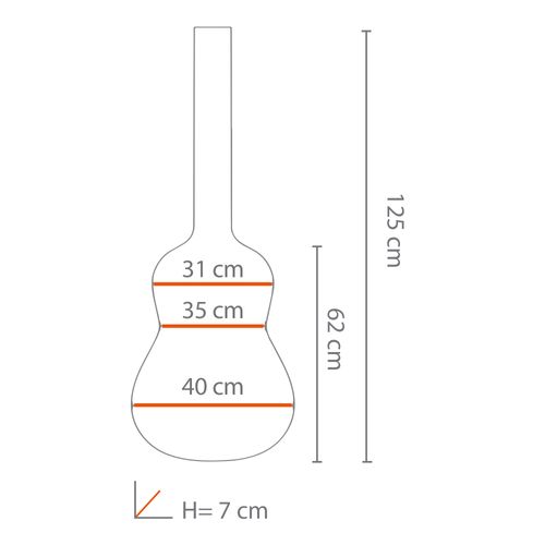 זוית נוספת Bespeco BAG10BG Bass Guitar Bag